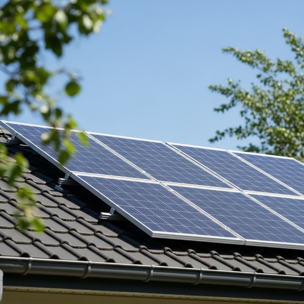 Panneau solaire écologique monocristallin à Landau